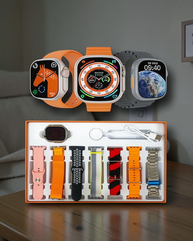 Akıllı Saat Watch 8 Ultra Kordonlu 2,05 Inch Bluetooth
