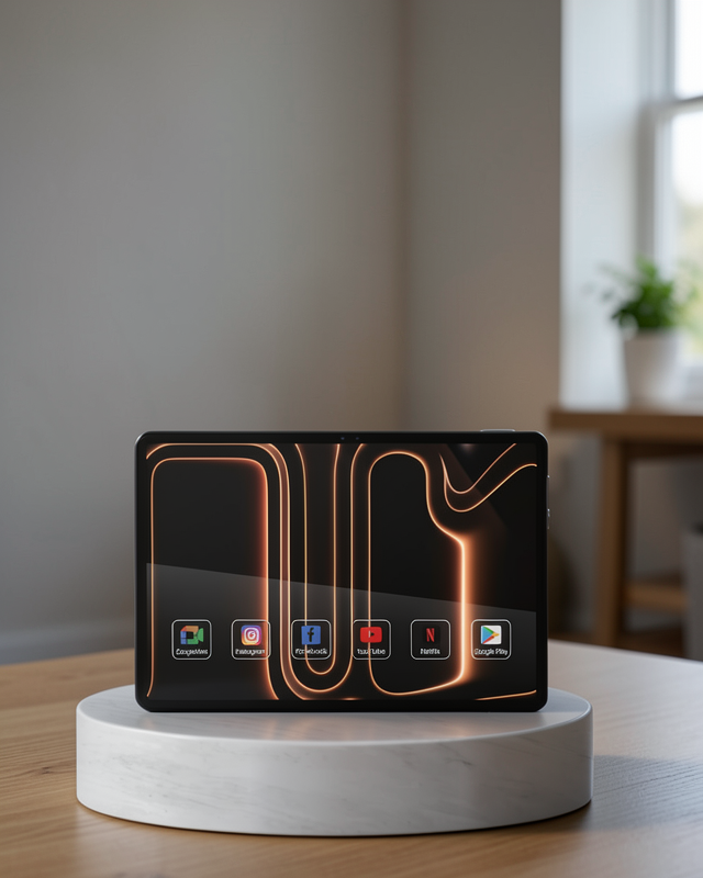 10.1 İnç Android Tablet 5G Destekli Klavye ve Mouse Seti