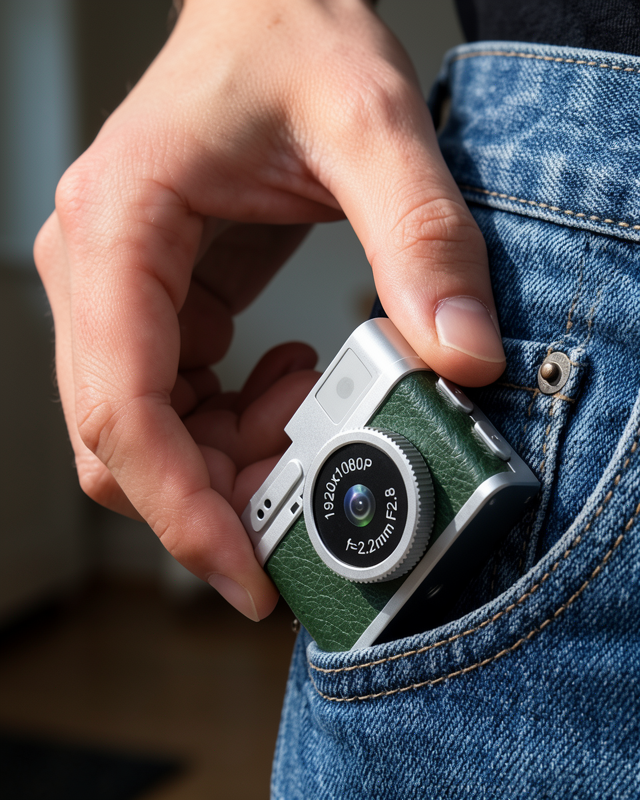 Ultra Mini Dijital Fotoğraf Makinesi 4K 1080P HD Çekim