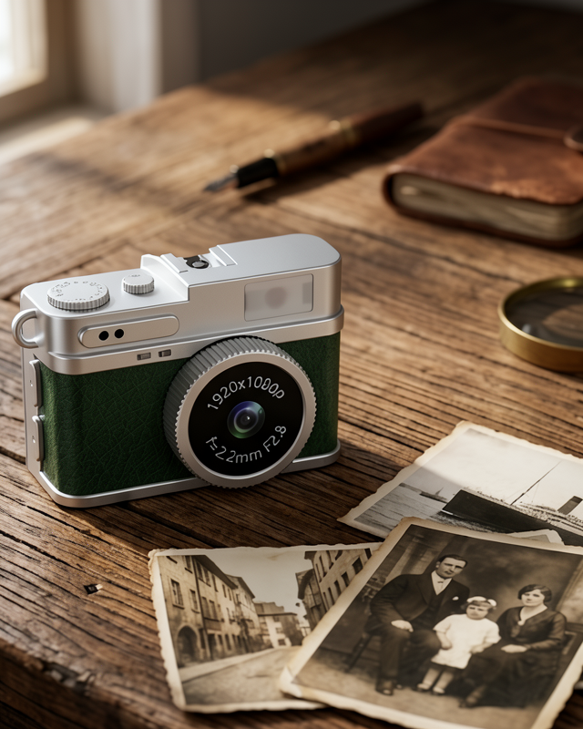 Mini 4K Ultra HD Dijital Kamera 1080P Taşınabilir IPS Ekran