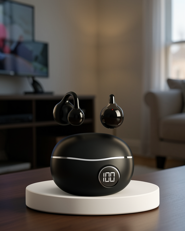 Açık Tasarım Spor Kulaklık APTX Ses Teknolojili Bluetooth 5.4
