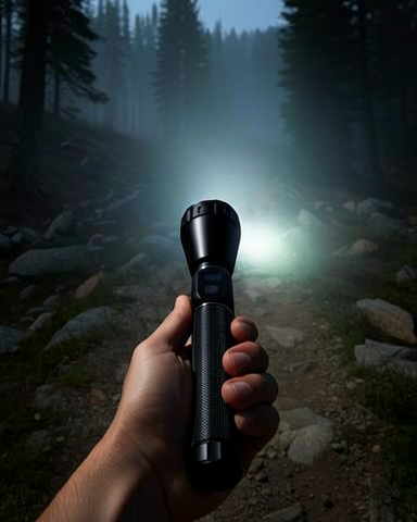 LED El Feneri Şarjlı 6000 Lümen 9000mAh Acil Durum Seti