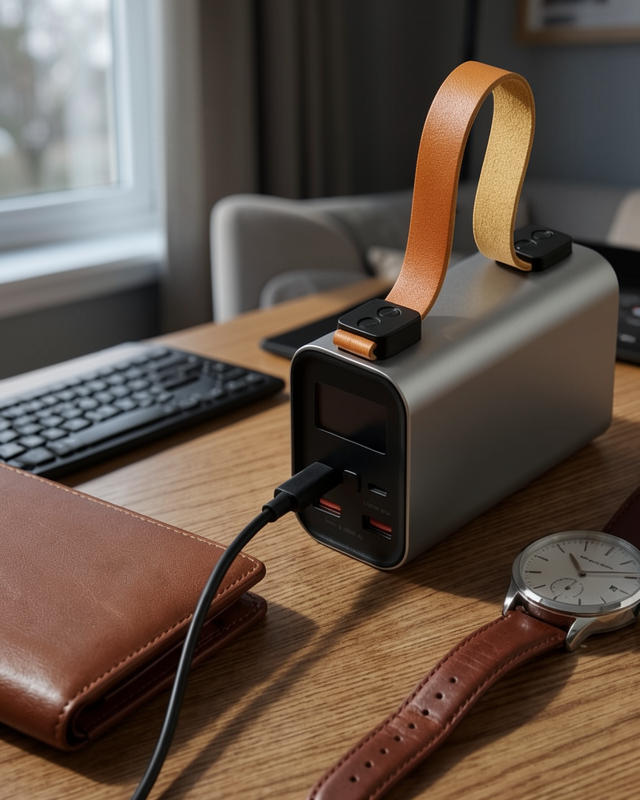 Powerbank 50000 mAh Çoklu USB Çıkışlı Dijital Göstergeli