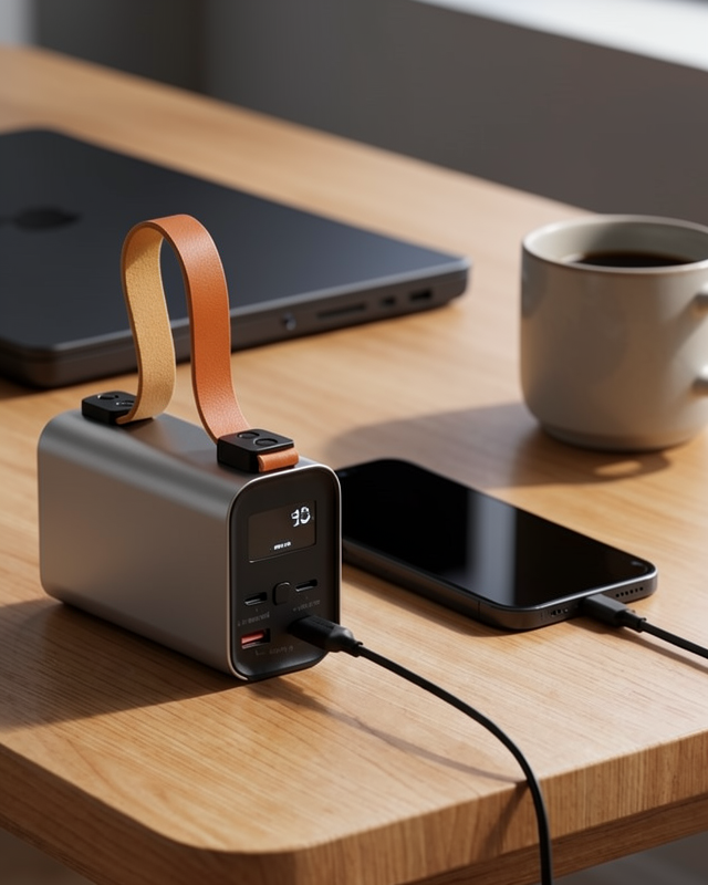 50000mAh Yüksek Kapasiteli Power Bank Fast Charge Çoklu Çıkışlı
