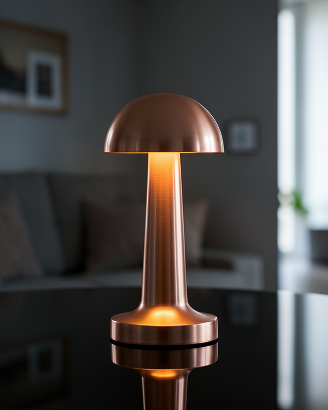 MANTAR GOLD Masa Lambası USB çıkışı enerji tasarruflu LED