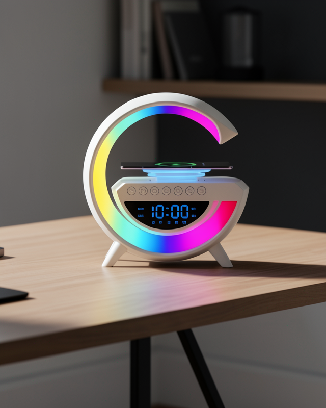 Modern Kablosuz RGB Işıklı Hoparlör Uzun Süreli Müzik Keyfi