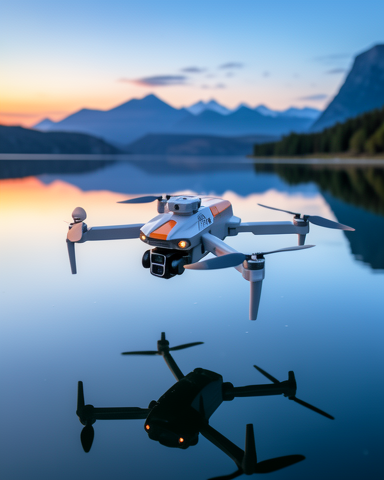 Profesyonel Drone GPS 20-30 Dakika Uçuş Süreli 1080P HD Kamera