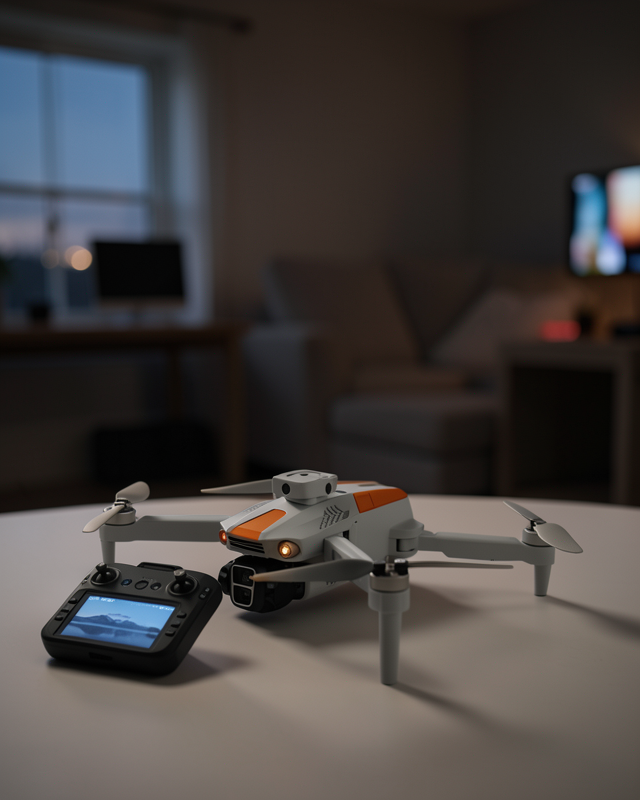 Drone GPS 1080P Kamera 360 Derece Dönebilen Uzun Uçuş Süreli
