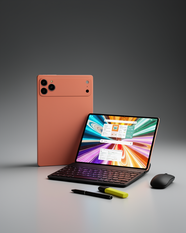 Android Tablet Klavyeli IPS Ekran Geniş Hafıza Seçenekleri