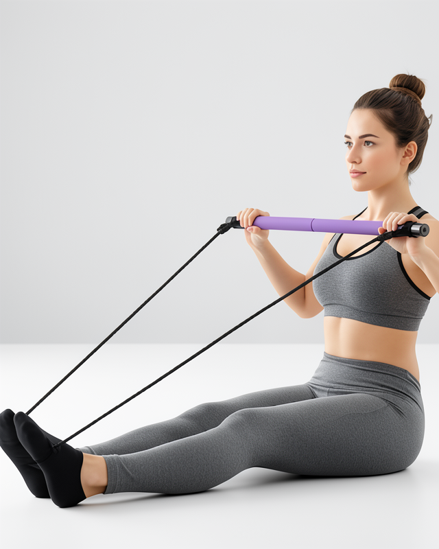 Pilates Seti Dirençli Egzersiz Ekipmanı Ev Kullanımı