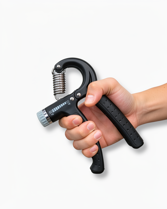 Ayarlanabilir El Yayı Paslanmaz Çelik 5–60 Kg Sayaçlı Direnç
