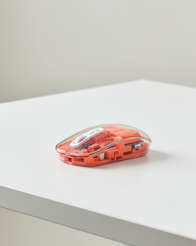 M223 Kablosuz Bluetooth Mouse Turuncu Ergonomik Tasarım