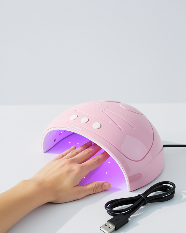 Zaman Ayarlı Oje Kurutucu USB ile 45W Ultraviyole LED