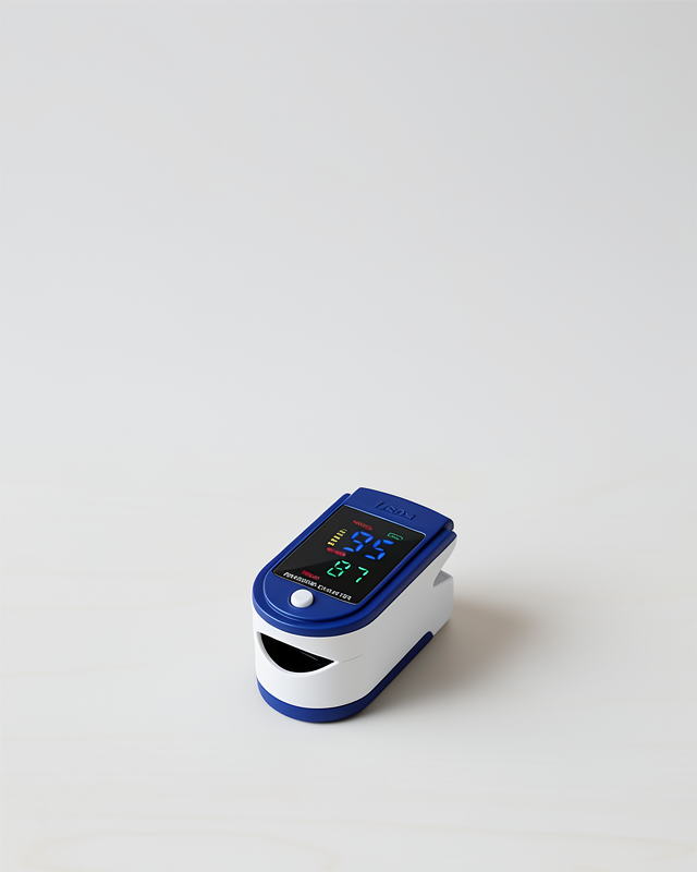 Parmak Tipi Pulse Oksimetre Ev Tipi Kullanım Kolay Kullanım