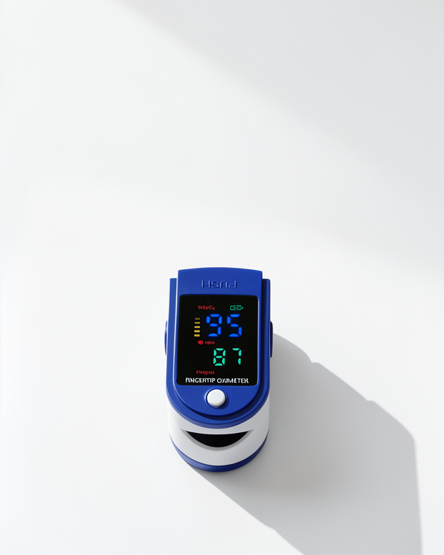 Pulse Oksimetre Parmak Tipi Taşınabilir Sağlık Cihazı Hassas Ölçüm