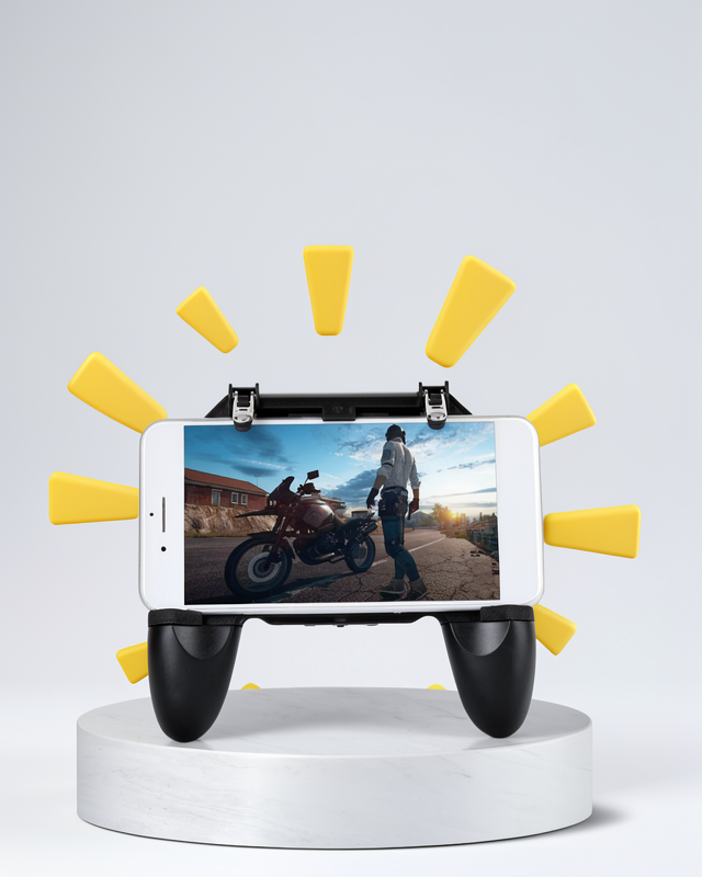 Mobil Oyun Gamepad Joystick ve Tetikleyici 4.5-6.5 inç uyumlu