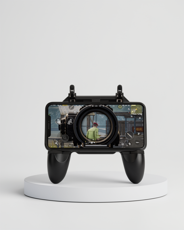 PUBG Mobile Gamepad Joystickli ve Tetikleyicili 4.5-6.5 inç