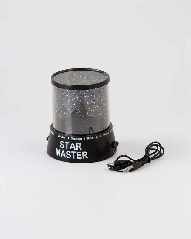 Mini Star LED Gece Lambası Yıldız Projektör Galaksi Efekti