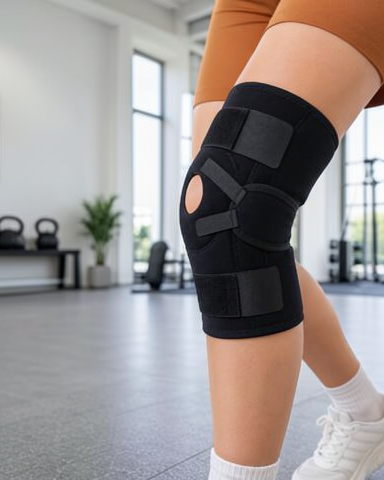 Ayarlanabilir Bantlı Patella Destekli Ligamentli Sporcu Dizliği