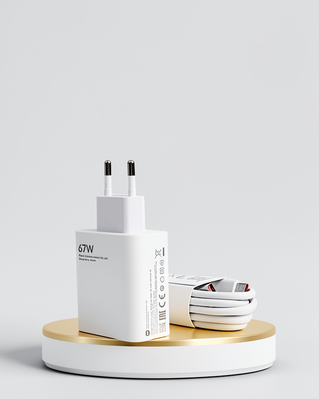 Xiaomi Redmi 9 10 12C ile Uyumlu 67 Watt Hızlı Şarj Adaptörü