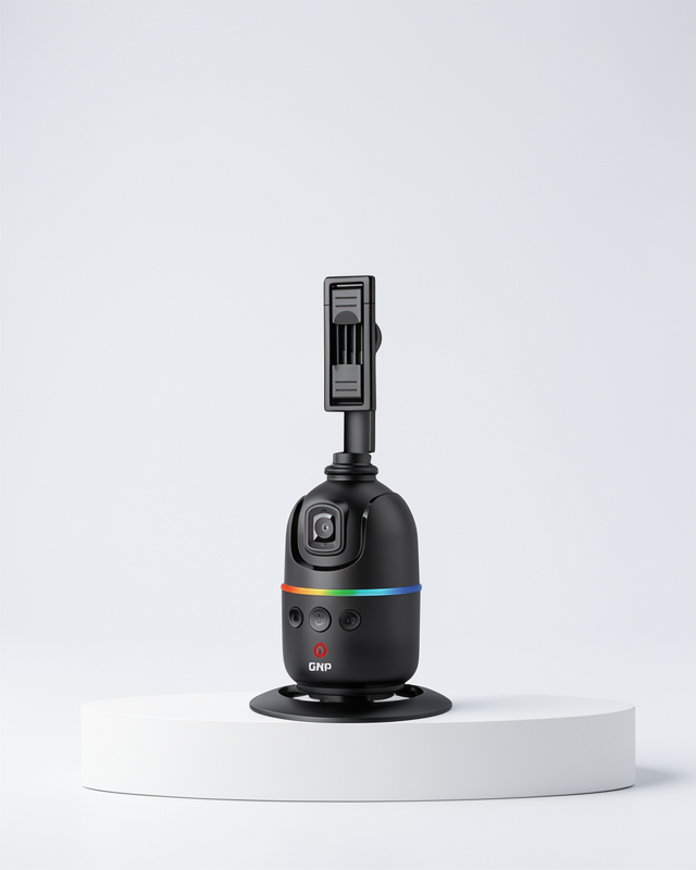 360° Akıllı Gimbal, Yüz Takipli, Telefon ve Aksiyon Kameralarıyla Uyumlu