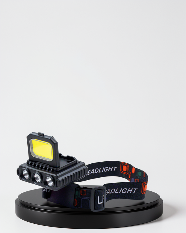 Type C Şarjlı 800 Lumen Çok Amaçlı LED Kafa Lambası