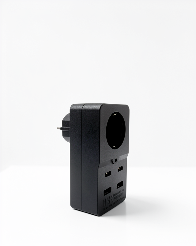 Winnboss 2500W 4 USB Type C Çıkışlı Akım Dengelemeli Priz