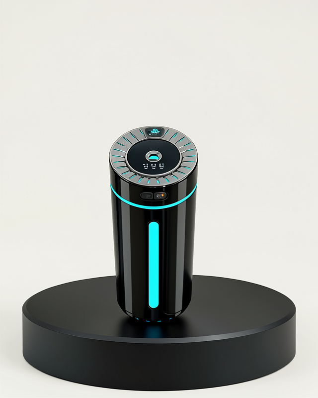 Ultrasonik Hava Nemlendirici LED Atmosfer Işığı ile Aromaterapi Özelliği