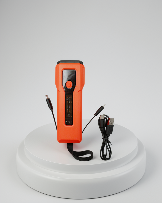 5000 mAh Powerbanklı Ön Far Su Geçirmez Bisiklet Işığı
