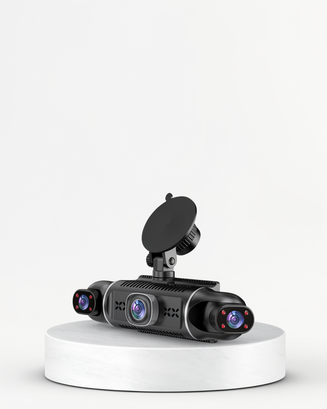 1080P GPS Takipli WiFi Gece Görüşlü 4 Kameralı Araç İçi Kamera