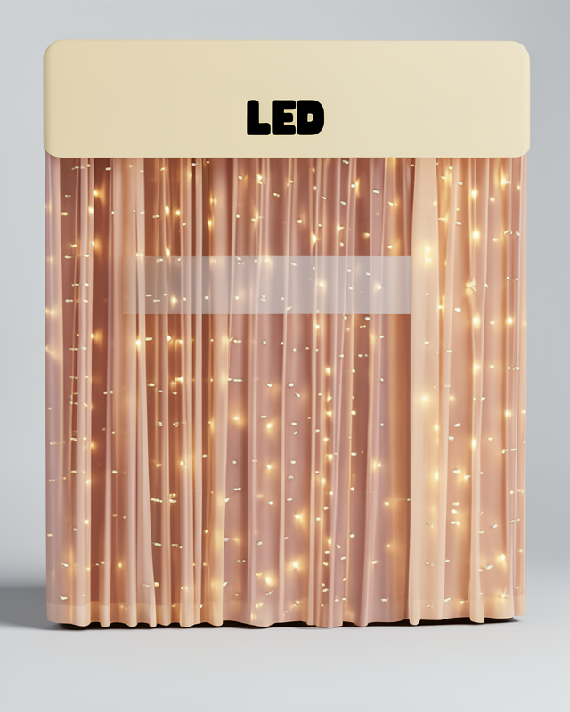 Dekoratif Aydınlatma 3x3 Metre Sıcak Şelale Tasarım LED Işık