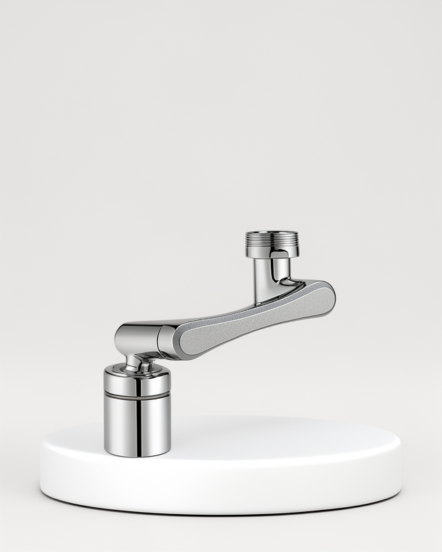 3 Eklemli Hareketli Su Modlu Esnek 1080° Musluk Başlığı Lavabo Aparatı