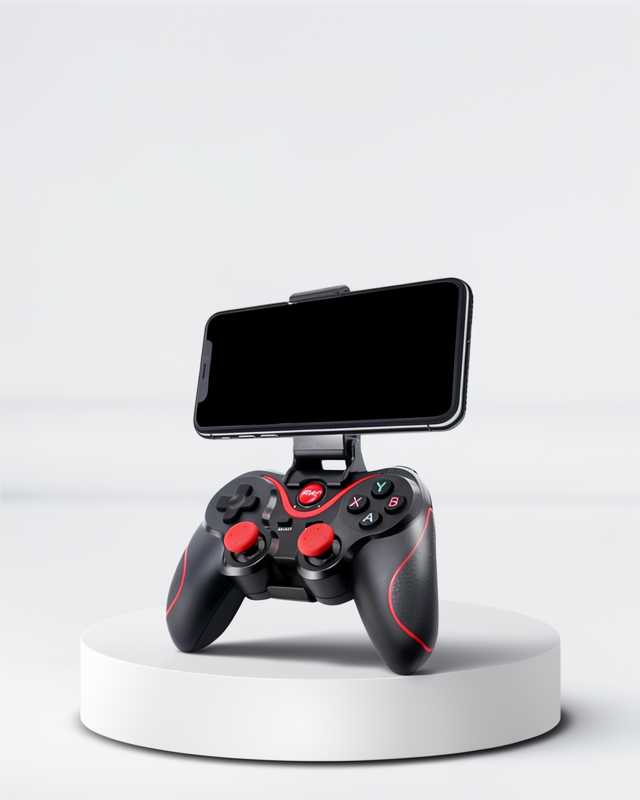 Tek Cihaz Desteğine Sahip Kablosuz Oyun Kumandası Bluetooth Gamepad