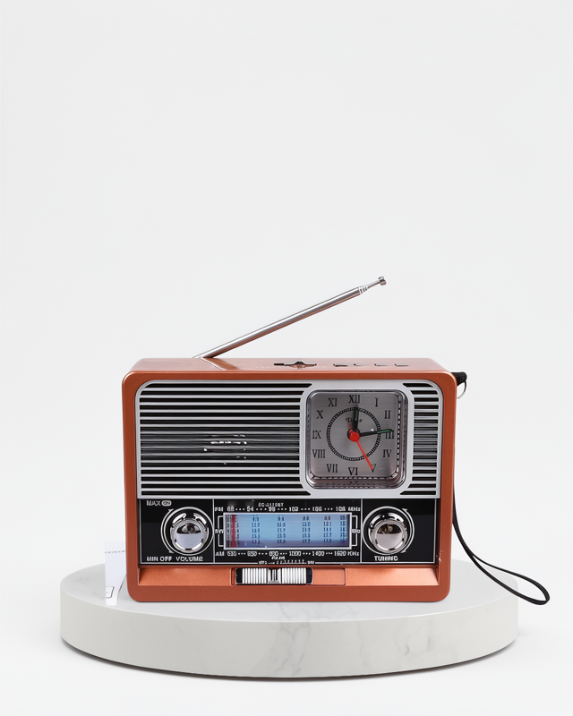 Klasik Görünüm ve Modern Fonksiyonlarla Vintage Dekoratif Radyo