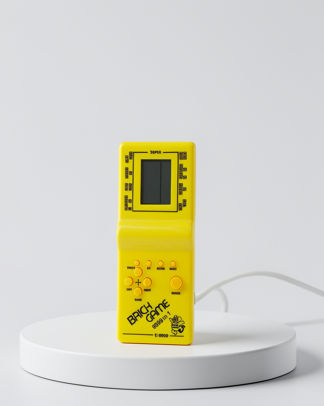 Taşınabilir Retro Oyun Konsolu Mini Tetris El Aterisi – Klasik Model, Pil ile Çalışan