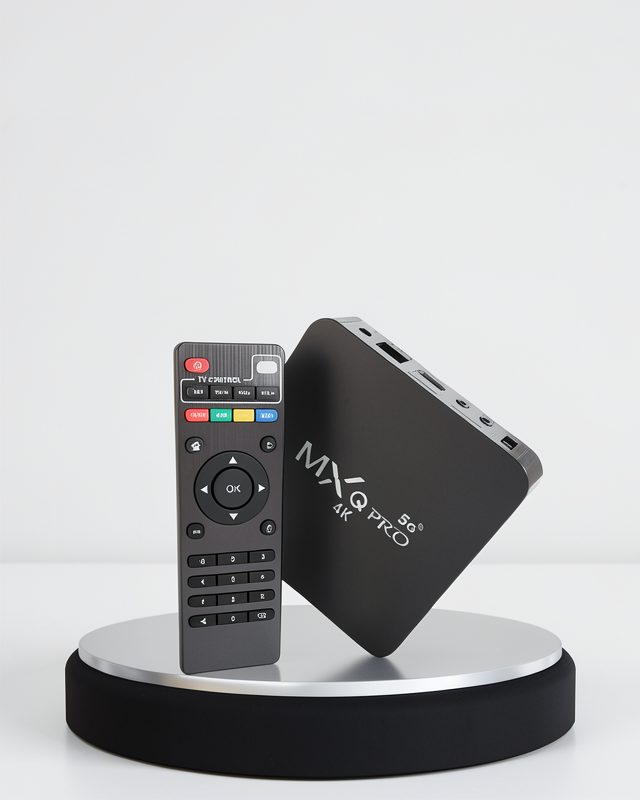 Akıllı Medya Oynatıcı 4K Android TV Box, 2GB RAM, 16GB Hafıza, Wi-Fi Desteği
