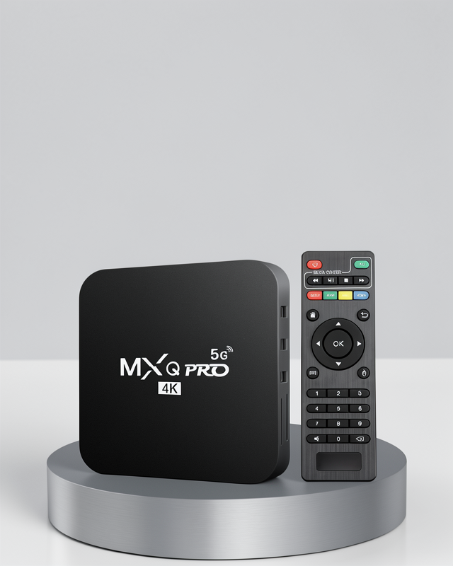 2GB RAM 16GB ROM ile 4K Android TV Box, Hızlı Wi-Fi Bağlantılı Akıllı Medya Kutusu
