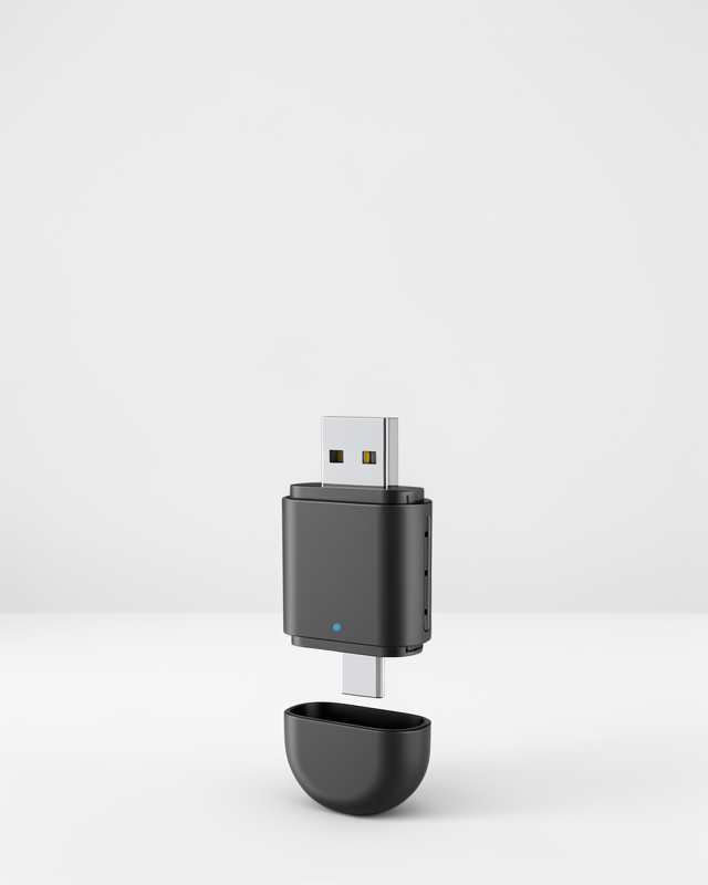Kablosuz CarPlay Adaptörü – Hızlı Bağlantı Cihazı, USB-A & Type-C Uyumlu
