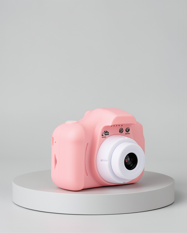 8MP HD Ekranlı Mini Dijital Çocuk Kamerası 1080P Video ve Şarjlı