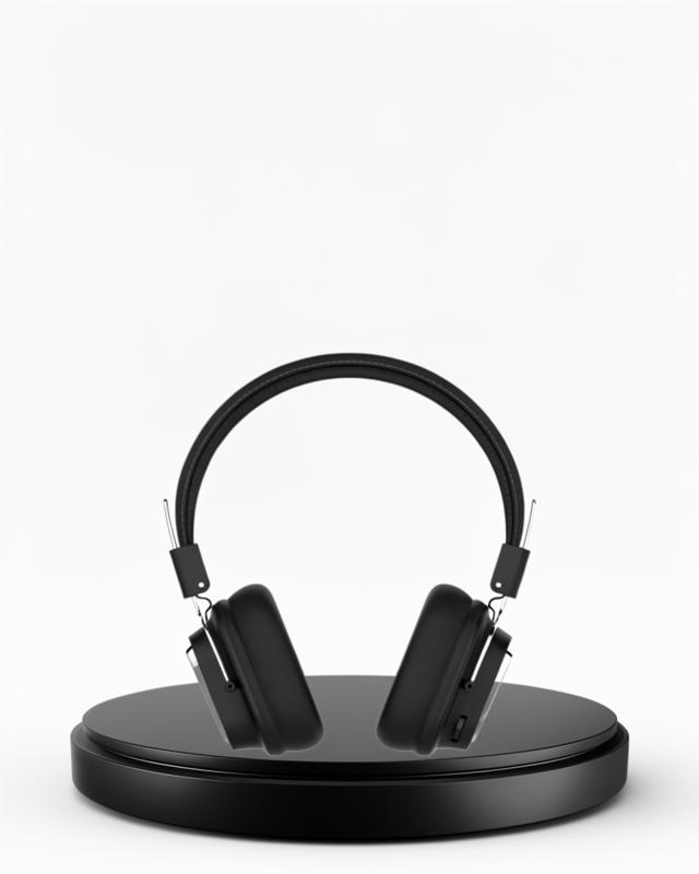 Ergonomik Yapıya Sahip Kablosuz Bluetooth Kulak Üstü Kulaklık, Kristal Ses Kalitesi