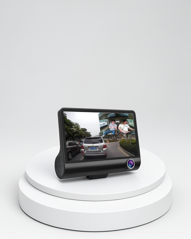 170° Geniş Açılı Full HD ve Park Destekli 3’lü Araç DVR Kamerası