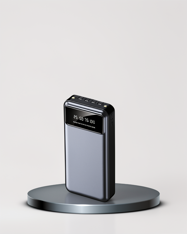 20000 mAh Kapasiteli 4 Çıkışlı Hızlı Şarjlı LED Göstergeli Powerbank