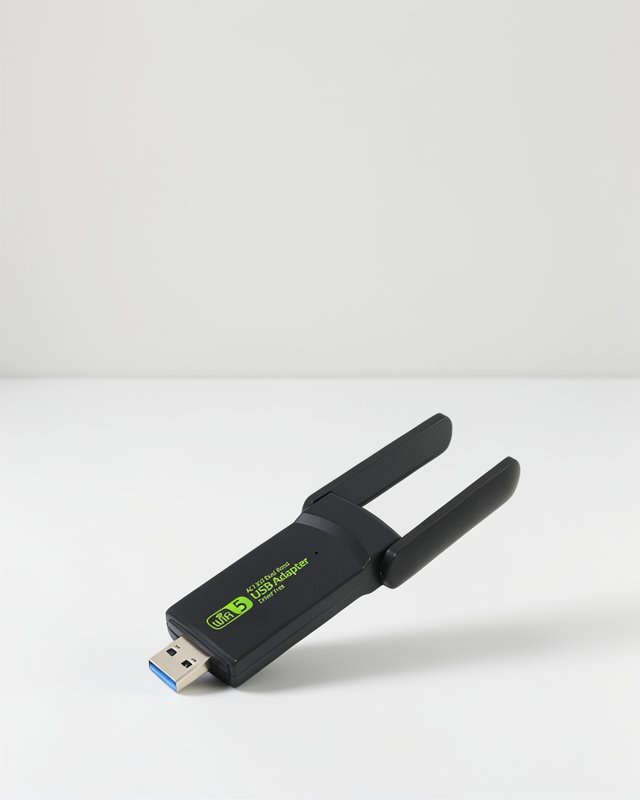 Ultratekno Dual Band WiFi Adaptör – 1200 Mbps, Çift Anten, USB 3.0, Geniş Kapsama Alanı