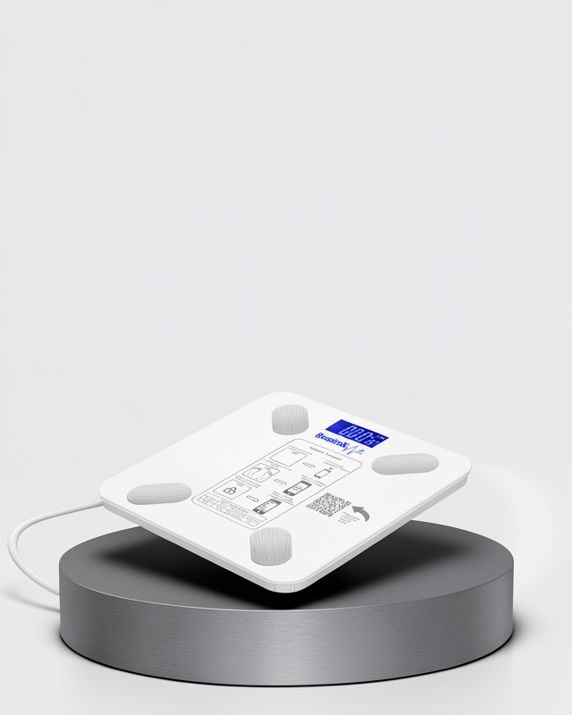 8 Fonksiyonlu Dijital Baskül – 180 kg Kapasiteli Bluetooth Akıllı Tartı