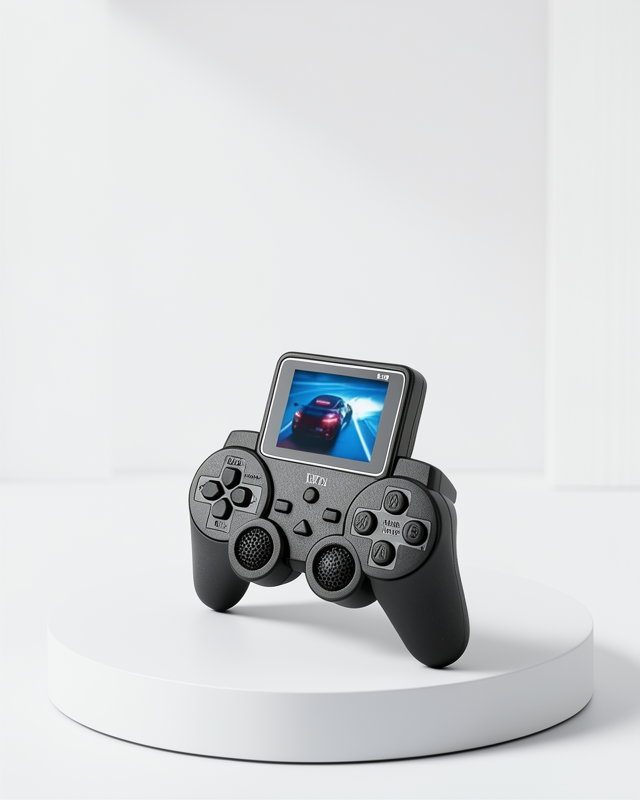Atari S10 El Konsolu – 520 Oyun, Taşınabilir ve Şarjlı Retro Tasarım