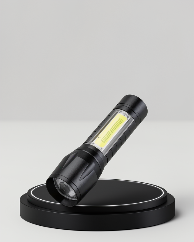 Su Geçirmez Alüminyum Gövdeye Sahip 4 Mod Şarjlı Işıldak | Ultra Güçlü Cree LED