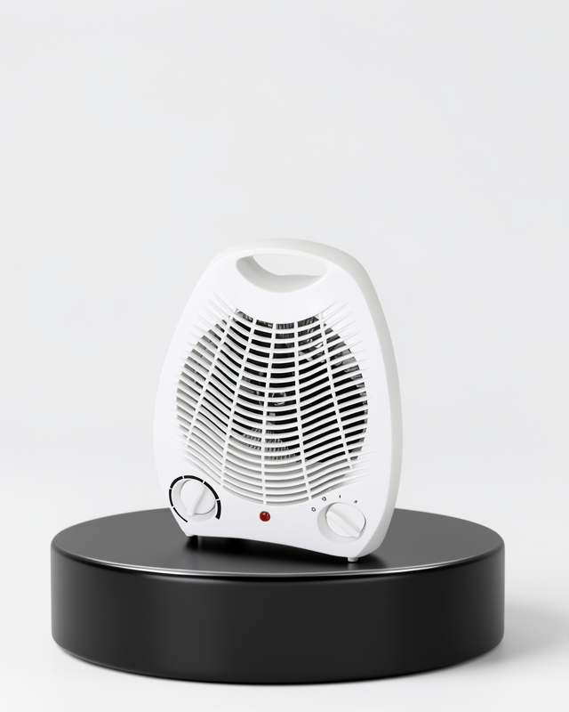 2000W Mini Elektrikli Isıtıcı – Taşınabilir Termostatlı Fanlı Isıtma