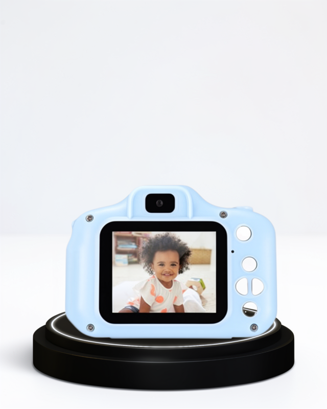 Mini Dijital Kamera - 1080p HD, 2.0 İnç Ekran, Şarjlı ve Eğlenceli Filtreler ile Çocuklar İçin