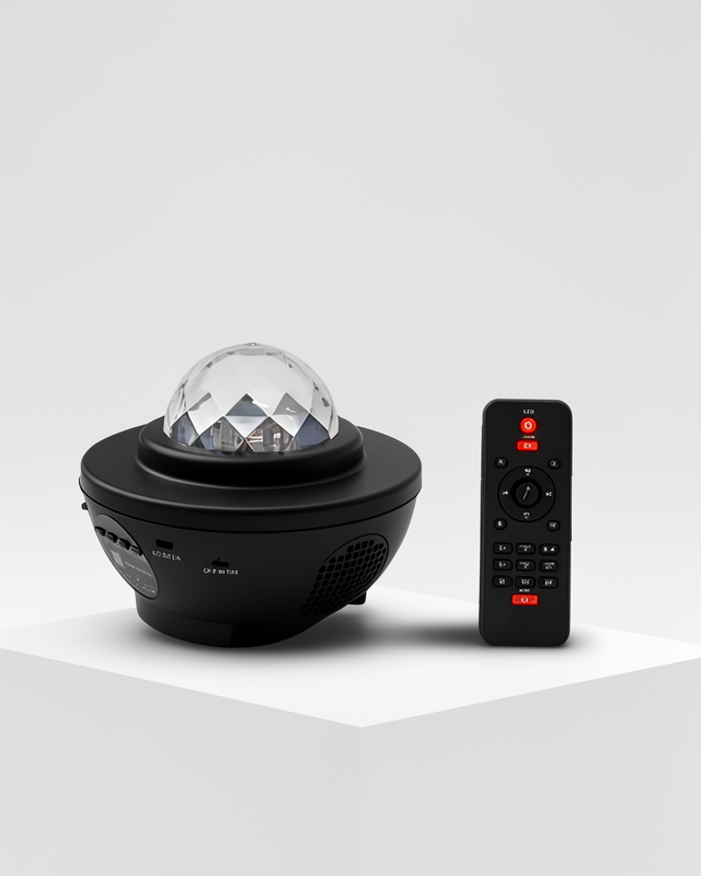 Okyanus Dalga Projektörü Yıldız & Bluetooth / USB Hoparlör ile