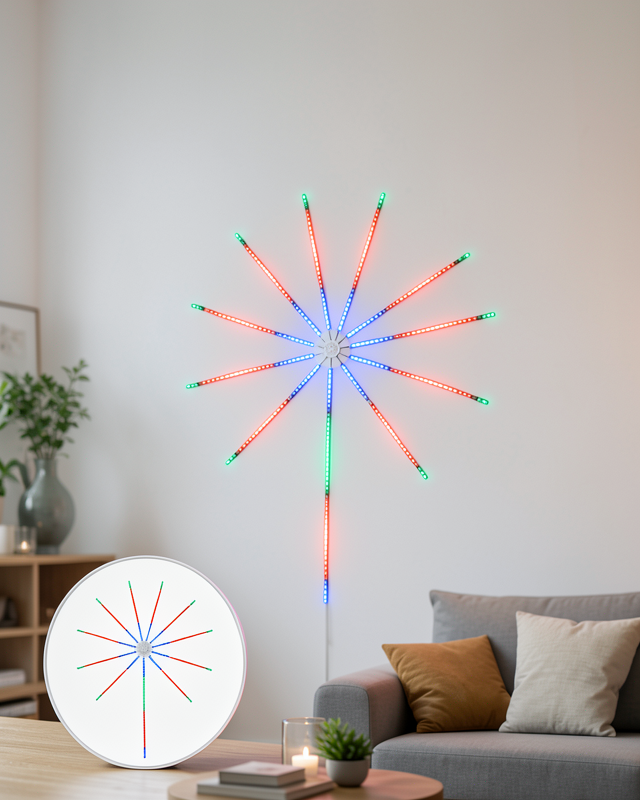 Yeni Nesil Uygulama Destekli RGB LED Duvar Aydınlatması